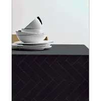 Södahl Tafelkleed Tiles Damask Ash-140 x 320 cm
