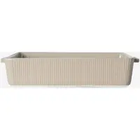 Sagaform Flora ovenschaal beige 36x23 cm
