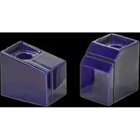 Serax Silos Set van Kandelaars by Plan C Blue | Set of 2