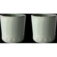PotteryJo Tulipa beker 20 cl 2-pack Verona green