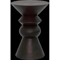Urban Nature Culture Bijzettafel Luova Walnut Ø30