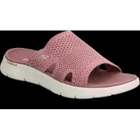 SKECHERS dames sandalen Go Walk Flex Elation, mauve, textiel, maat 37 EU