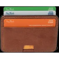 Tony Perotti Furbo EVO RFID Leren Pasjeshouder Minimalistisch Design – Donkerbruin