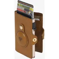 Tony Perotti Furbo RFID Leren Pasjeshouder voor Air Tag met bankbiljetvak - Honing