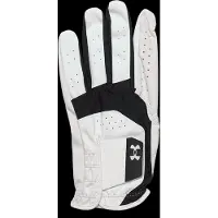 Under Armour Heren Iso-Chill Golfhandschoen, Zwart (001)/Wit, Rechterhand Medium Large