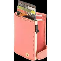 Tony Perotti Volonata Dames Pasjeshouder - Leer - rfid - Roze