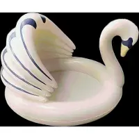 Vanilla Copenhagen - Kids Pool With Shade - Swan (INPO1025)
