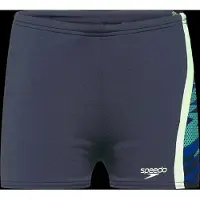 Speedo Hyperboom Splice Swimming Boxer Blauw 10 Years Jongen