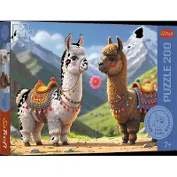 Trefl Kleurrijke Lama's Puzzel 200 Stukjes (7+ jaar)