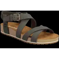 Timberland Women Malibu Waves Backstrap Sandal Dark Green Nubuck-Schoenmaat 37