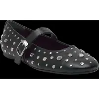 Tamaris Ballerina met riempjes zwart