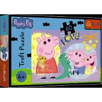 Trefl Gelukkige Peppa Pig 60-stukjes puzzel