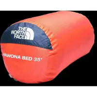 The North Face - Trekking slaapzakken - Wawona Bed 35 Retro Orange voor Unisex - Maat Regular - Oranje