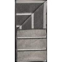Zone Denmark Handdoek Sauna Eucalyptus / Olive Green / Soft Grey (50 x 100 cm)