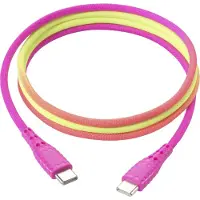 Renkforce RF-6872334 USB-kabel USB 2.0 USB-C stekker, USB-C stekker 1.00 m Gekleurd