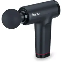 Beurer MG 89 CompactPower Professionele Massage Gun – Diepe Spiermassage – 10 mm Slagdiepte – 5 Snelheden – 3 Opzetstukken – USB-C – Stil – Spierherstel & Ontspanning – 3 Jaar Garantie