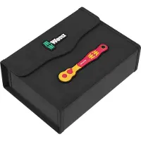 Wera 9586 Gereedschapstas (leeg) Electricien, Professioneel, Ratelhandvat, VDE (l x b x h) 180 x 90 x 45 mm