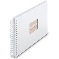Hama Spiraal fotoalbum - Fine Art - 28x24 - 50 pagina's - Wit