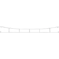 Märklin 70203 H0 Rijdraad H0 C-rails (met ballastbed) 5 stuk(s)