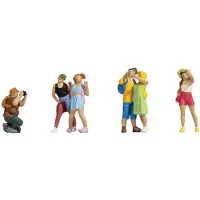 Noch 36473 N Toeristen figuren Geverfd, Staand