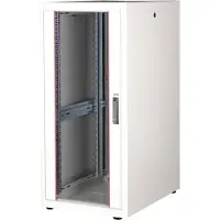 Roline 19-inch netwerkkast Basic 26 U, 600x800 BxD Glazen deur grijs