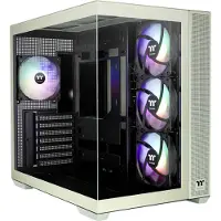Thermaltake View 380 TG ARGB Mid - PC Case - Behuizing - Gehard Glas - 4x120mm Ventilator - Matcha