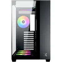 Xigmatek 90382, Computerbehuizing, Zwart, EATX, ATX, Micro ATX, Mini-ITX, SPCC, Gehard glas, Meerdere, 16 cm
