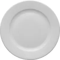 Lubiana Kaszub/Hel plat bord 17cm - Wit porselein voor desserts