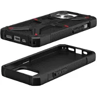 Uag Monarch iPhone 15 Pro Hoesje Kevlar Zwart