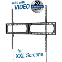 My Wall TV-muurbeugel | tot 140 inch | vast