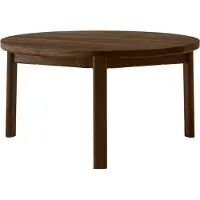 Audo Copenhagen Passage Lounge Tafel Dark Stained Oak | Ø70