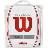 Wilson Pro Overgrip Sensation FEEL - PACK 12 stuks - Zwart