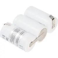 AccuCell Noodverlichting accu NiCd 3,6V 4500mAh F1x3 mono met Faston-aansluiting