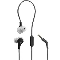 JBL Endurance Run 3 - Bedrade Sport Oordopjes - In-ear met FlipHook & TwistLock - Oortjes - 3.5 mm Koptelefoon Aansluiting - IP65 - Hardlopen & Fitness - Zwart