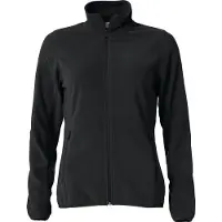 Clique Basic Micro Fleece Jacket Ladies Zwart maat XL dames
