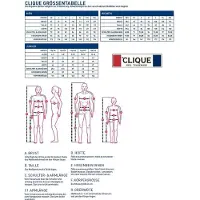 Clique Manhattan Polo 028250, maat M, donkerblauw