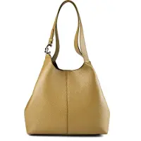 Coccinelle C-Easy Schoudertas Leer 34 cm groente