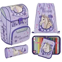Scooli EasyStart Schooltas set 5-delig paars