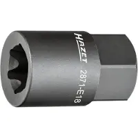 Hazet 2871-E18 Remklauw TORX-hulpstuk