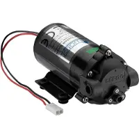 Naturewater drukverhogingspomp, 50 GPD (190 liter), boosterpomp van 24 W voor omgekeerde osmose installatie. Verhoogt de waterdruk van 2 bar naar 5 bar