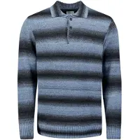 No-excess Pullover polo degrade dessin