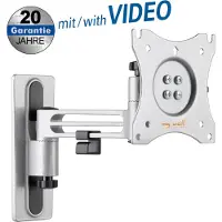 My Wall caravan muurbeugel voor schermen tot 32 inch | full motion | 2 draaipunten
