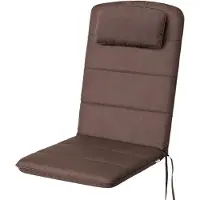 Hobbygarden Antonia Tuinkussen Bruin voor Lage Rug Tuinstoelen – Waterafstotend, UV-bestendig en Comfortabel