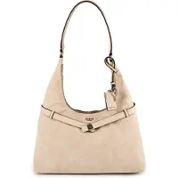 GUESS schoudertas Ella Hobo Taupe beige