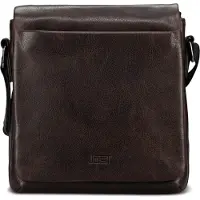 JOST Bags schoudertas London Crossbody Bag Brown donkerbruin