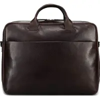 Jost London Aktentas Leder 40 cm Laptopvak bruin