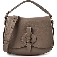 Coccinelle Mavery Schoudertas Leder 27 cm - Dames - warm taupe
