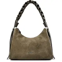 Coccinelle Boheme Schoudertas Leder 31 cm - Dames - fango-fango