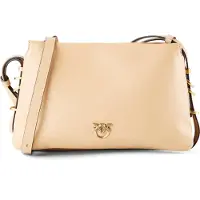 Pinko Schoudertas 'Triplet' beige