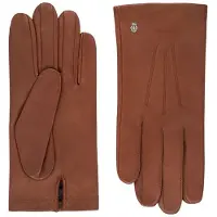 Roeckl Vingerhandschoenen 'ZÜRICH' camel / bruin / cognac